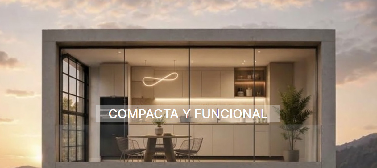 Compacta y funcional